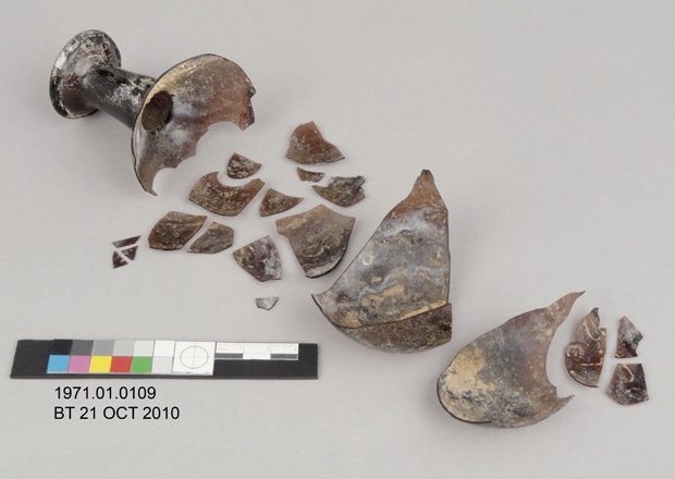 Vase Before Restoration Treatment