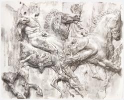The Parthenon Frieze: Flaming Manes