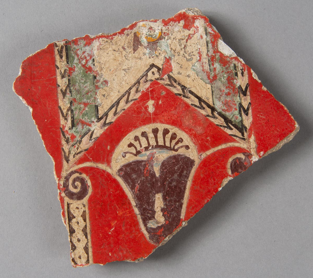 Wall painting fragment