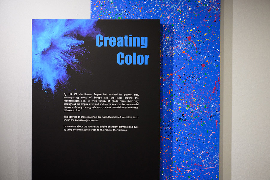 View of gallery installation