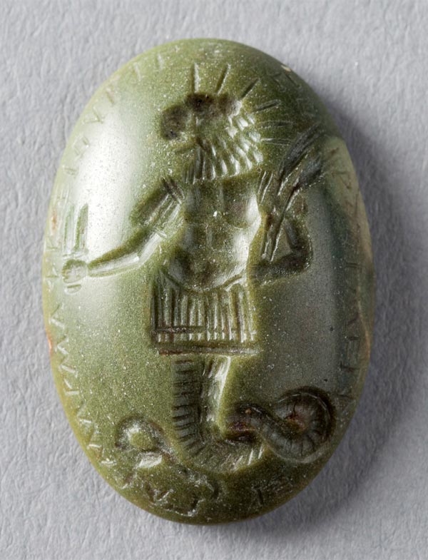 Stomach amulet recto