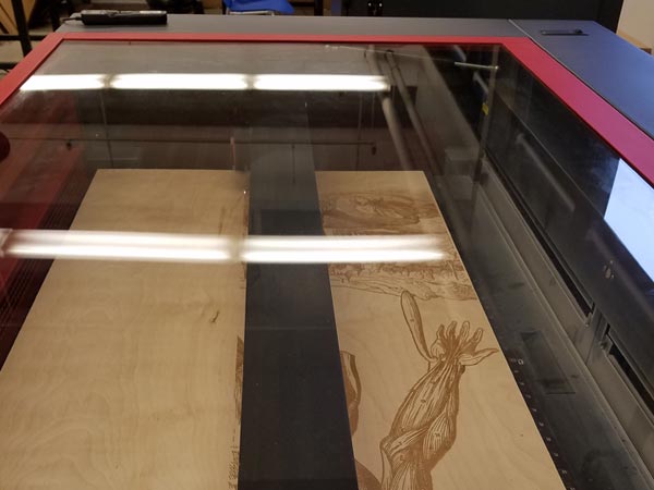 Laser engraving process