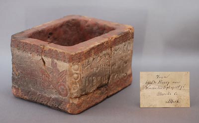 Ceramic “casket”