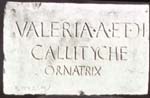 Funerary inscription