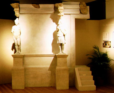 Reconstruction of the altar precinct