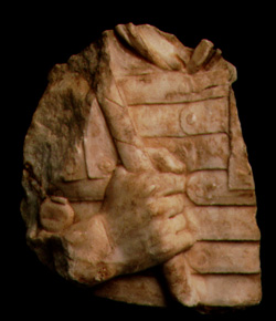 Torso of soldier