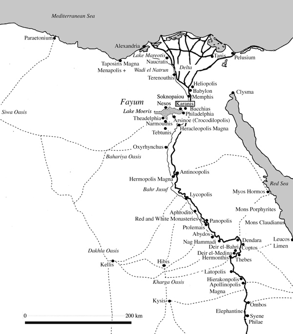 Map of Egypt
