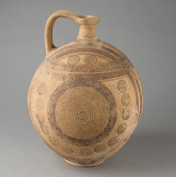 Oinochoe with handle