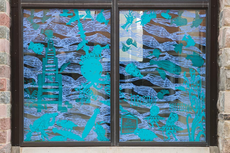 Connector bottom, installation photo