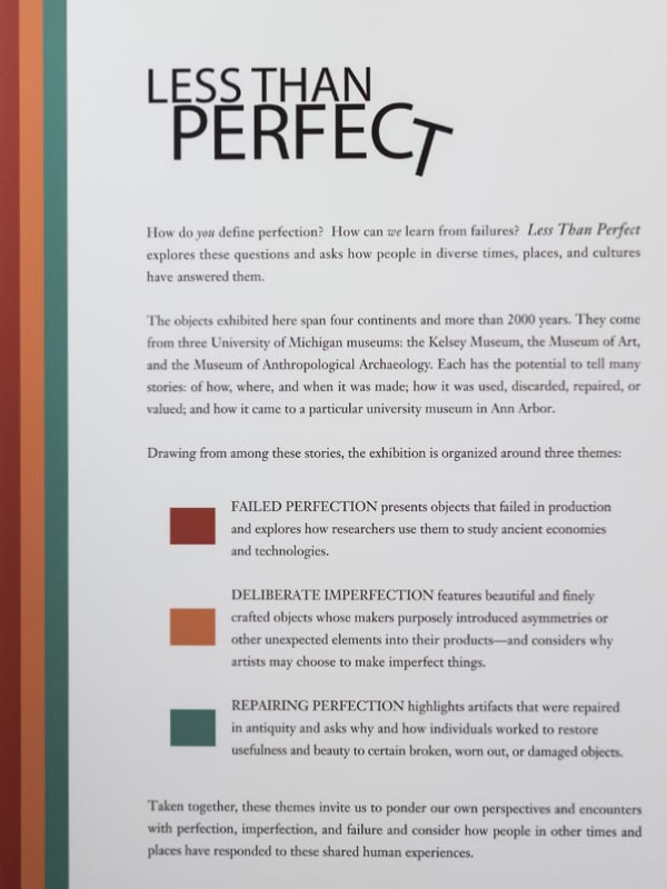 Exhibition opening panel