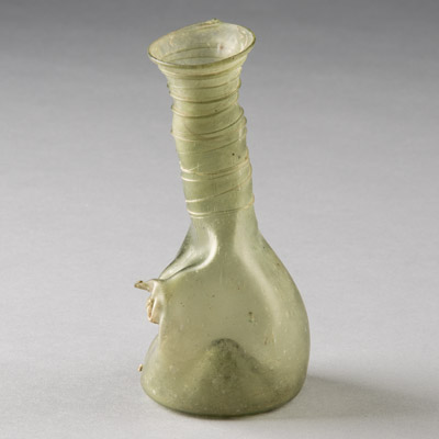 Blown-glass flask