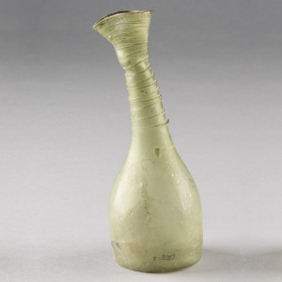 Blown-glass flask