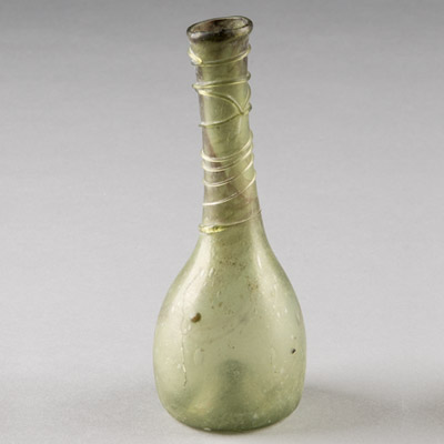 Blown-glass flask
