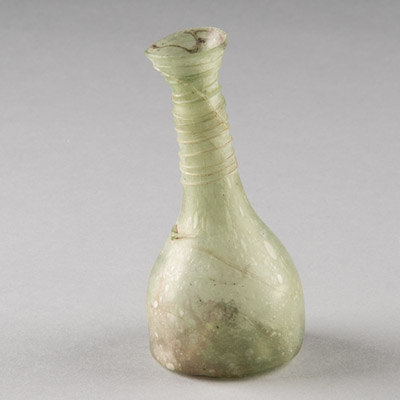 Blown-glass flask