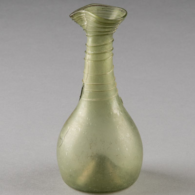 Blown-glass flask