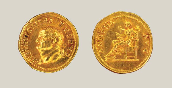 Aureus of Vespasian