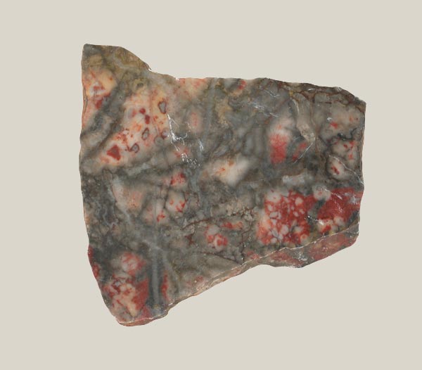 Fragment of floor pavement or wall veneer
