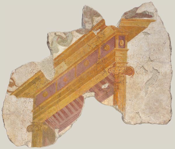 Fragment of architrave with hybrid animal