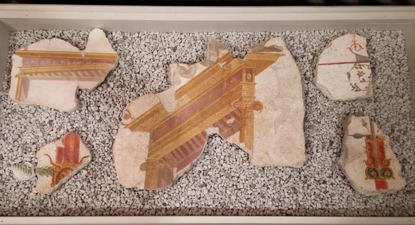 Fourth style architectural motifs (AD 45-79)