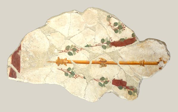 Fragment of ceiling painting with candelabrum