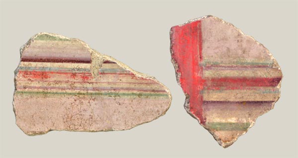 Fragments of an architrave