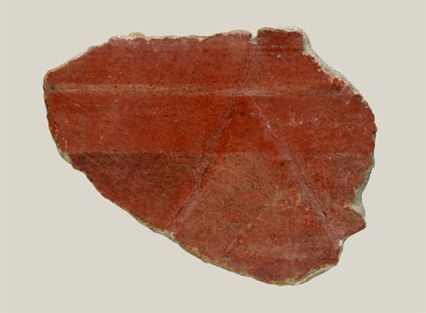 Fragment of lacunar ceiling