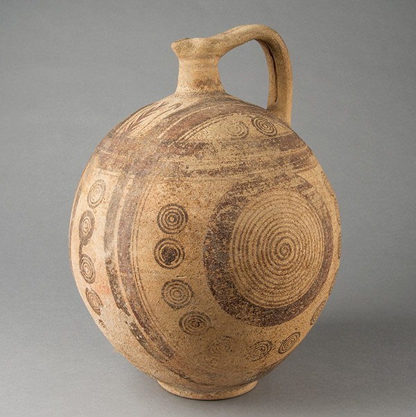 Oinochoe with handle