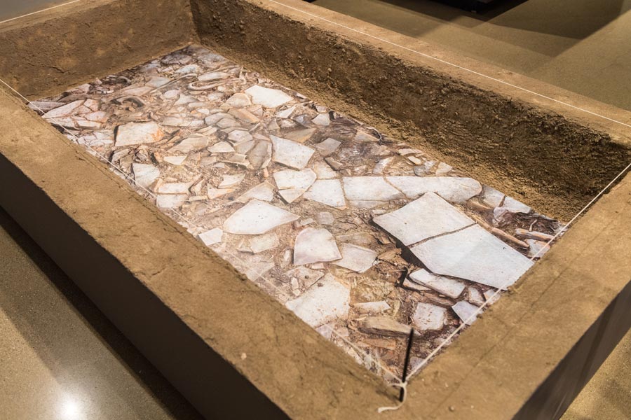 Recreation of trench